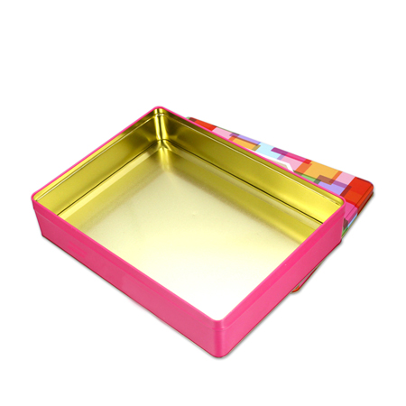 colorful mooncake tins